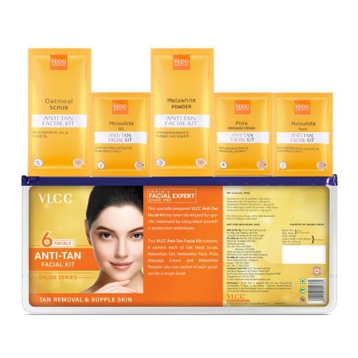 Say Goodbye to Tan Lines with VLCC Salon Anti Tan Facial Kit