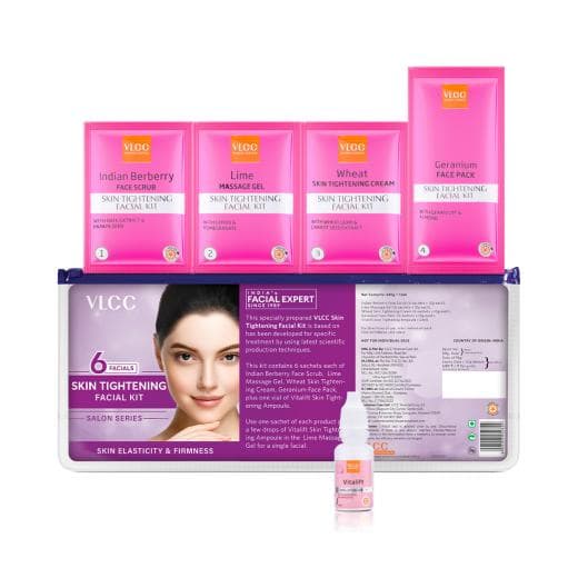 VLCC Skin Tightening Facial Kit - Restore Youthful Firmness