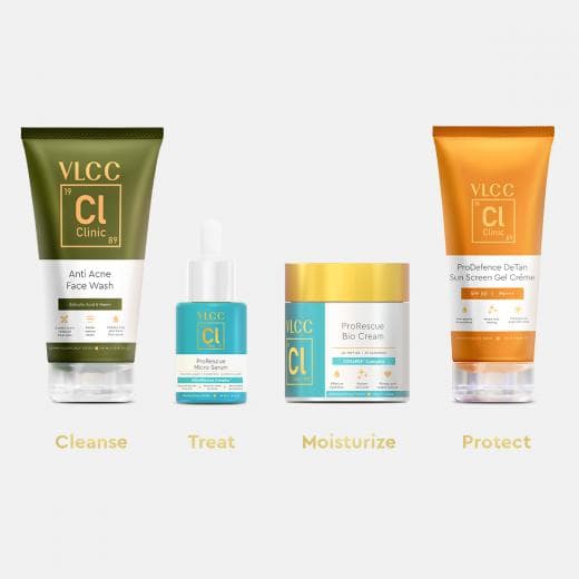 VLCC Clinic Anti Acne Regime - Remove excess oil & acne germs