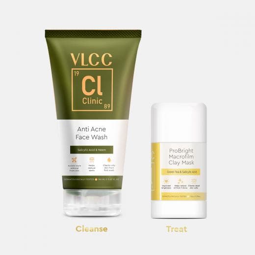 VLCC Clinic Acne and oil Control Combo for acne prone skin