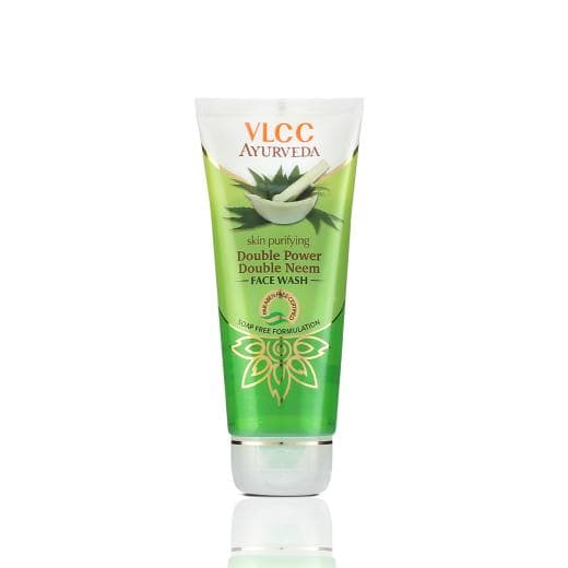 VLCC Ayurveda Skin Purifying Double Power Double Neem Face Wash | Deep Cleansing & Ayurvedic Formula