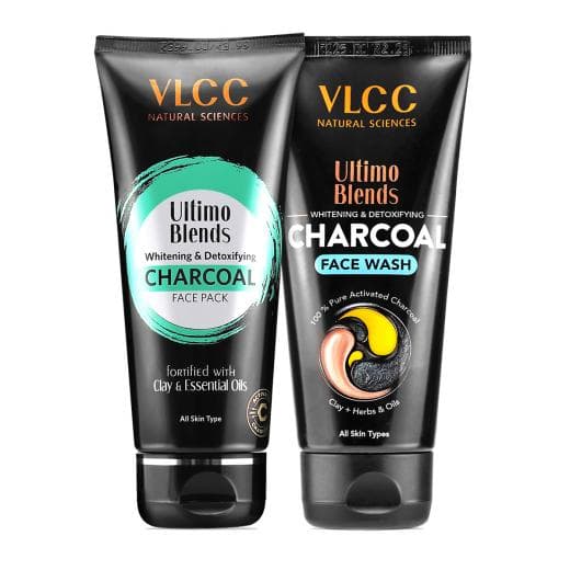 VLCC Ultimo Blends Charcoal Face Wash & Face Pack