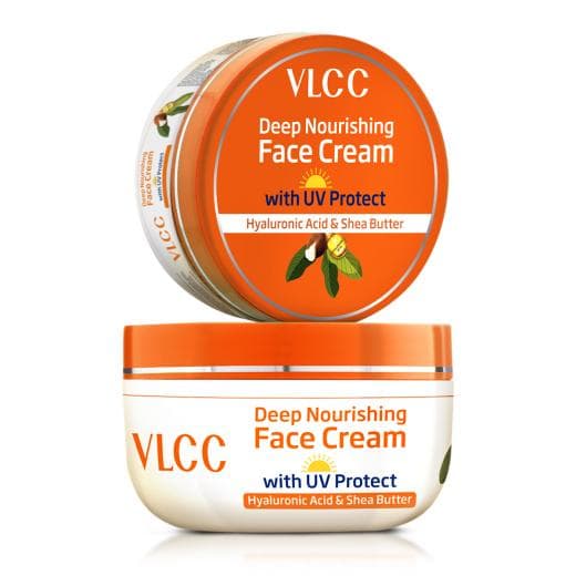 Radiant Skin Safeguarded: VLCC Deep Nourishing Face Cream with UV Defense