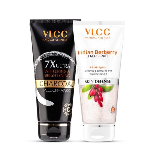 VLCC Exfoliating & Detox - Peel Off Mask & Berberry Scrub