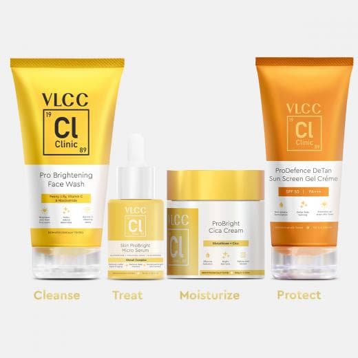VLCC Clinic Skin Brightening Regime - Brightens from 1st wash