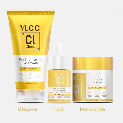 VLCC Clinic Skin Brightening Regime - Brightens from 1st wash