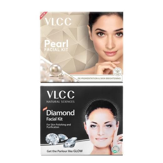 VLCC Pearl Facial Kit & Diamond Facial Kit