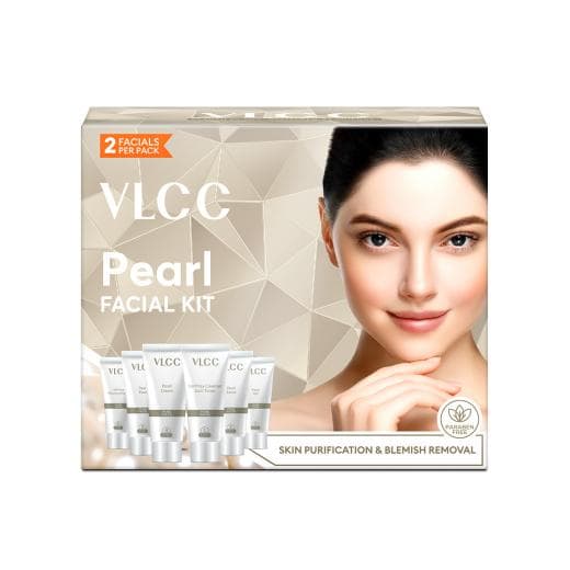 VLCC Pearl Single Facial Kit | Radiant Complexion and Luminous Glow