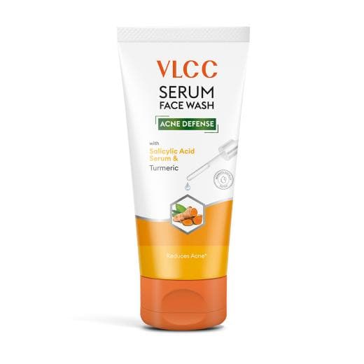 VLCC Serum Face Wash Salicylic & Turmeric - Purifying Blend for Radiant Skin