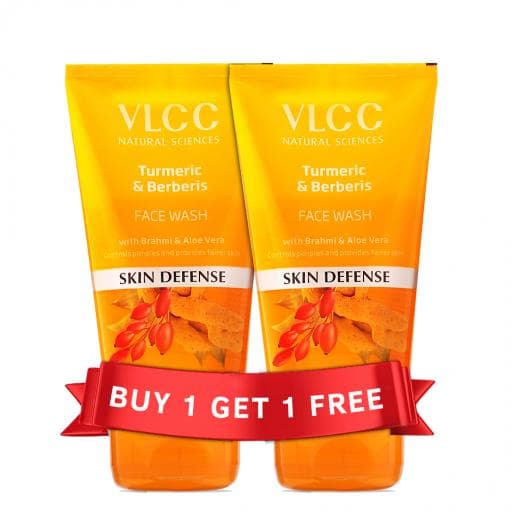 VLCC Turmeric & Berberis Face Wash - Unleash the Power of Natural Ingredients