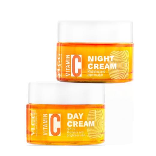 VLCC Vitamin C Day Cream SPF 30 & Vitamin C Night Cream