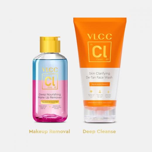 VLCC Clinic Double Cleansing - Removes makeup, dirt & toxins